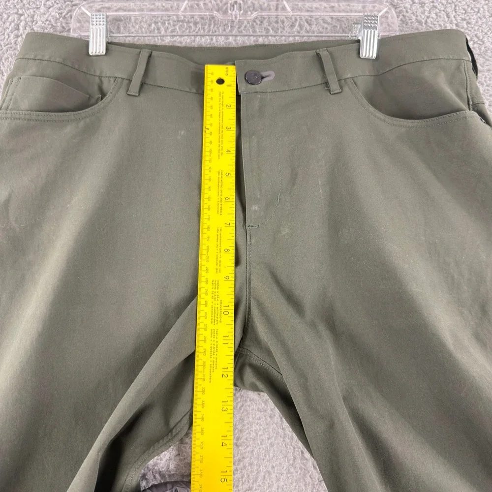 Public Rec All Day Every Day Pants Men 36x36 Olive Green Technical Chino Stretch
